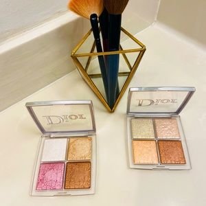 TWO gently used Dior Backstage glow face palettes✨